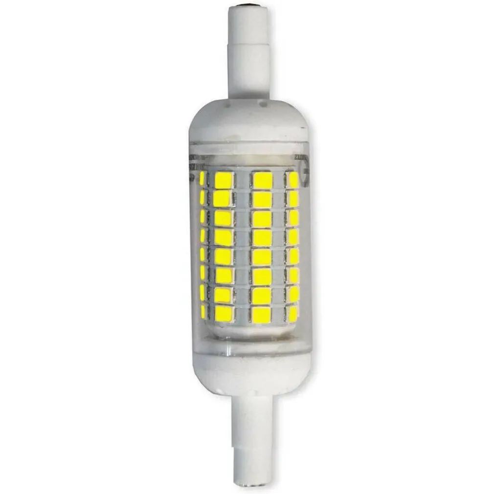LAMPADINA LED SMD R7S 5 WATT LAMPADA FARI LUCE 6500K 4000K 3000K 550 LM