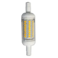 LAMPADINA LED SMD R7S 6 WATT LAMPADA RICAMBI FARI LUCE 6500K 4000K 3000K 78MM