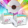 LAMPADINA MUSICALE LUCI COLORATE LAMPADA DI MUSICA E27 UFO BLUETOOTH 5.0 TX-9711