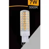LAMPADINA TUBOLARE LED SMD G9 7 W 820 LM LUCE 3000K 4000K 6500K SPARAC-G9-7W-CE2