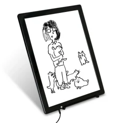 LAVAGNA INSEGNA LUMINOSA A LED RISCRIVIBILE 40X60 PER PUB RISTORANTE BAR NEGOZIO