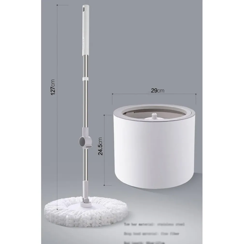 LAVAPAVIMENTI CASA SECCHIO PER TESTA MOCIO IN MICROFIBRA ROTANTE ATTREZZI PER PULIZIA