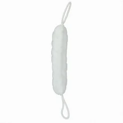 LAVASCHIENA SPUGNA RETE ESFOLIANTE BAGNO DOCCIA A TRECCIA SCRUBBER 79588 BIANCO