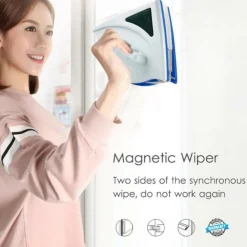 LAVAVETRI MAGNETICO PULISCI VETRO CON CALAMITA PULIZIA VETRI MAGNETICO ANGOLARE