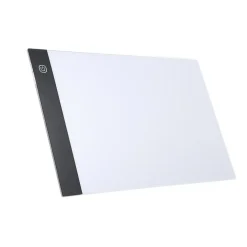LED ART LIGHT PAD TAVOLO SUPPORTO LUMINOSO PER TRACCIARE DISEGNI ARTISTI FTO A4