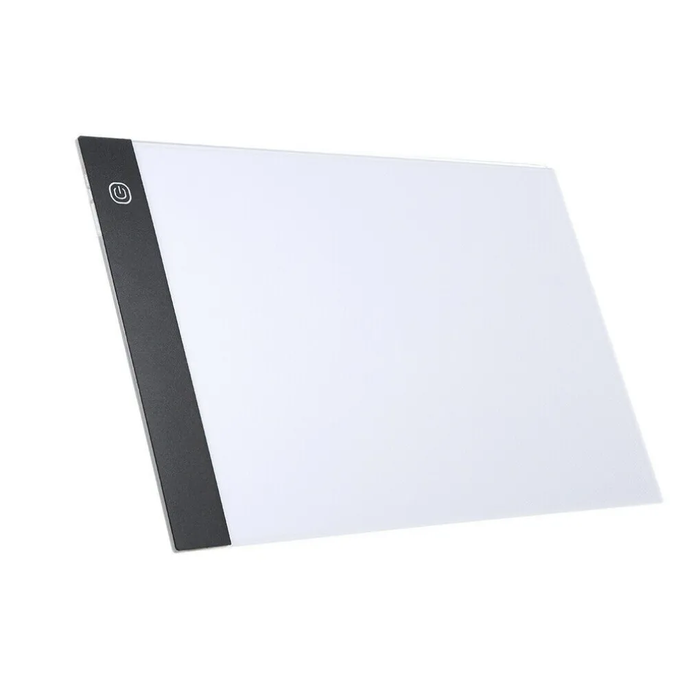 LED ART LIGHT PAD TAVOLO SUPPORTO LUMINOSO PER TRACCIARE DISEGNI ARTISTI FTO A4