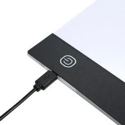LED ART LIGHT PAD TAVOLO SUPPORTO LUMINOSO PER TRACCIARE DISEGNI ARTISTI FTO A4