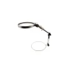 LENTE D'INGRANDIMENTO PIEGHEVOLE 2X 130MM DA TAVOLO CON LUCE LED PORTATILE