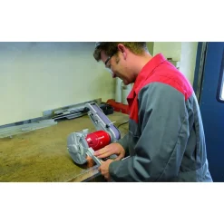 LEVIGATRICE COMBINATA DA BANCO CON MOLA E NASTRO ABRASIVO EINHELL TH-US 240