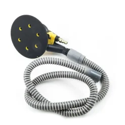 LEVIGATRICE ORBITALE AD ARIA CON TUBO ASPIRA POLVERE PER COMPRESSORE 6