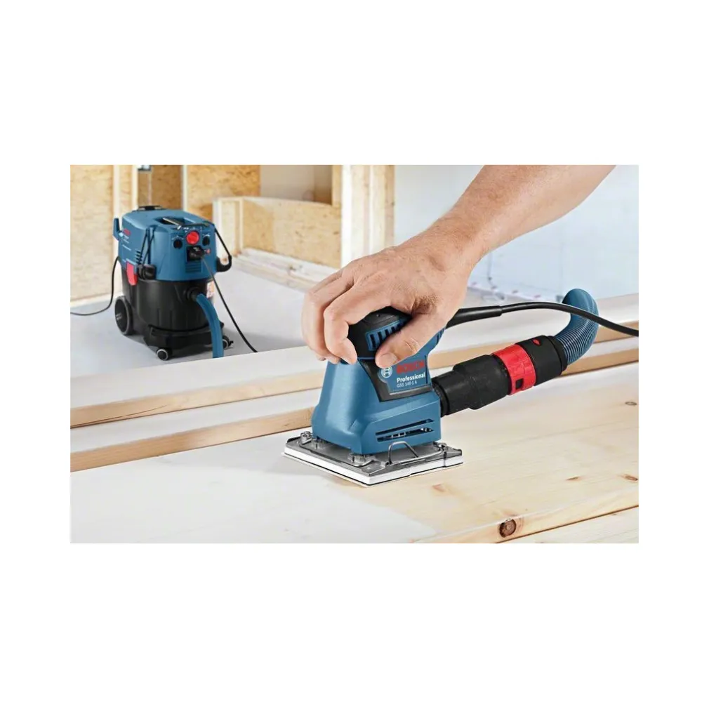 LEVIGATRICE ORBITALE PALMARE BOSCH GSS 140 A PROFESSIONALE 180 WATT MICROFILTRO