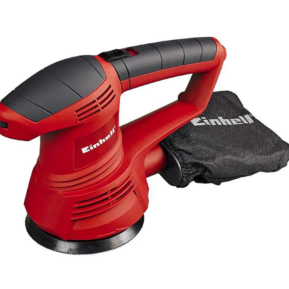 LEVIGATRICE ROTO ORBITALE EINHELL TC-RS 38E SCARTAVETRATRICE CON RACCOGLIPOLVERE