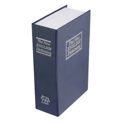 LIBRO CASSAFORTE SALVADANAIO SEGRETO SOLDI GIOIELLI 265 X 200 X 65 MM