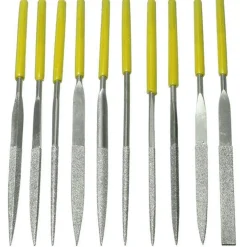 LIME AD AGO MANICO IN GOMMA CON CUSTODIA FINITURA PERFETTA PROFESSIONALE