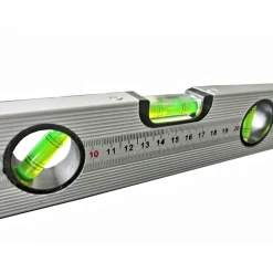 LIVELLA A 3 BOLLE 400MM METRO IN ALLUMINIO BASE MAGNETICA RESISTENTE UV EDILIZI