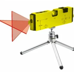 LIVELLA LASER CON ILLUMINAZIONE SUPPORTO CAVALLETTO TRIPODE TREPPIEDE HG909A