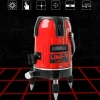 LIVELLA LASER TRACCIATORE AUTOLIVELLANTE 360º ROTAZIONE BOLLA DIGITALE 2 LINEE