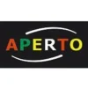 LOGO INSEGNA LUMINOSA PER BAR RISTORANTE PIZZERIA A LED SCRITTA APERTO VETRINA