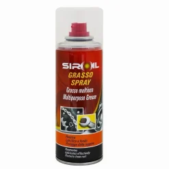 LUBRIFICANTE GRASSO SPRAY MULTIUSO LUBRIFICA PROTEGGE DA RUGGINE 200ML SIR-GRAS