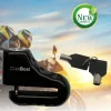 LUCCHETTO BLOCCA DISCO CON ALLARME SONORO SICUREZZA ANTIFURTO MOTO BICI CX-9567
