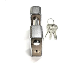 LUCCHETTO CORAZZATO ANTISCASSO 90MM CON 3 CHIAVI ANTIFURTO CORAZZATO