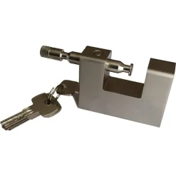 LUCCHETTO DI SICUREZZA RESISTENTE ANTISCASSO BLINDATO IN ACCIAIO