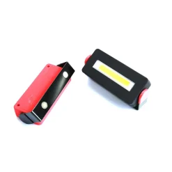 LUCE A LED COB MAGNETICO TORCIA DA LAVORO CALAMITATA LAMPADA EMERGENZA LED COB
