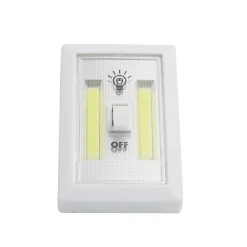 LUCE A LED COB SWITCH 2 STRIP LED LUCE ARMADIO CANTINA CREDENZA CASA 200 LUMENS