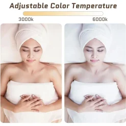 LUCE A MEZZA LUNA PER SCRIVANIA LAMPADA LUNARE A LED PER UNGHIE TRUCCO ESTETISTA