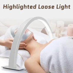 LUCE A MEZZA LUNA PER SCRIVANIA LAMPADA LUNARE A LED PER UNGHIE TRUCCO ESTETISTA