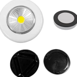 LUCE DA ARMADIO ADESIVO A LED CASA GUARDAROBA OFFICINA CANTINA PUNTO FARETTO