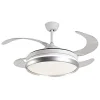 LUCE DECORATIVA VENTILATORE SOFFITTO LUCE LED 6000K 4000K 3000K 400CM 72W CON 3 PALE