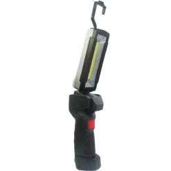 LUCE LAVORO LED RICARICABILE USB TORCIA ATTACCO MAGNETICO 5 MODALITÀ ANTISCIVOLO