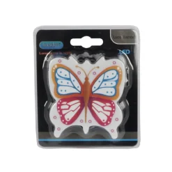 LUCE LED NOTTURNA CON FORMA DI FARFALLA LAMPADA PER CAMERETTA BAMBINI XC-1964