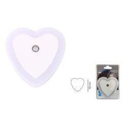 LUCE NOTTURNA A LED FORMA CUORE LUCE BIANCA LAMPADA PER CORRIDOIO CAMERA DT-2192