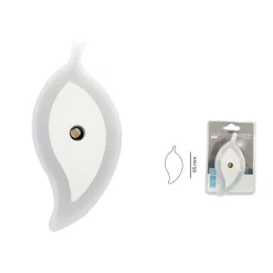 LUCE NOTTURNA A LED FORMA FOGLIA LUCE BIANCA LAMPADA PER CAMERA CORRIDOIO DT2194