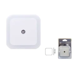 LUCE NOTTURNA A LED LUCE BIANCA LAMPADA PER CAMERA DA LETTO CORRIDOIO DT-2191