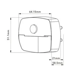 LUCE NOTTURNA A LED 0.5W CON SENSORE DI MOVIMENTO LUCE CALDA FREDDA NATURALE XGGYD-005