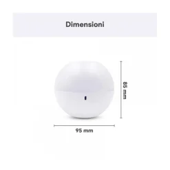 LUCE NOTTURNA LED RGB TELECOMANDO BATTERIA RICARICABILE 1.8 WATT DC5V CY-PG01