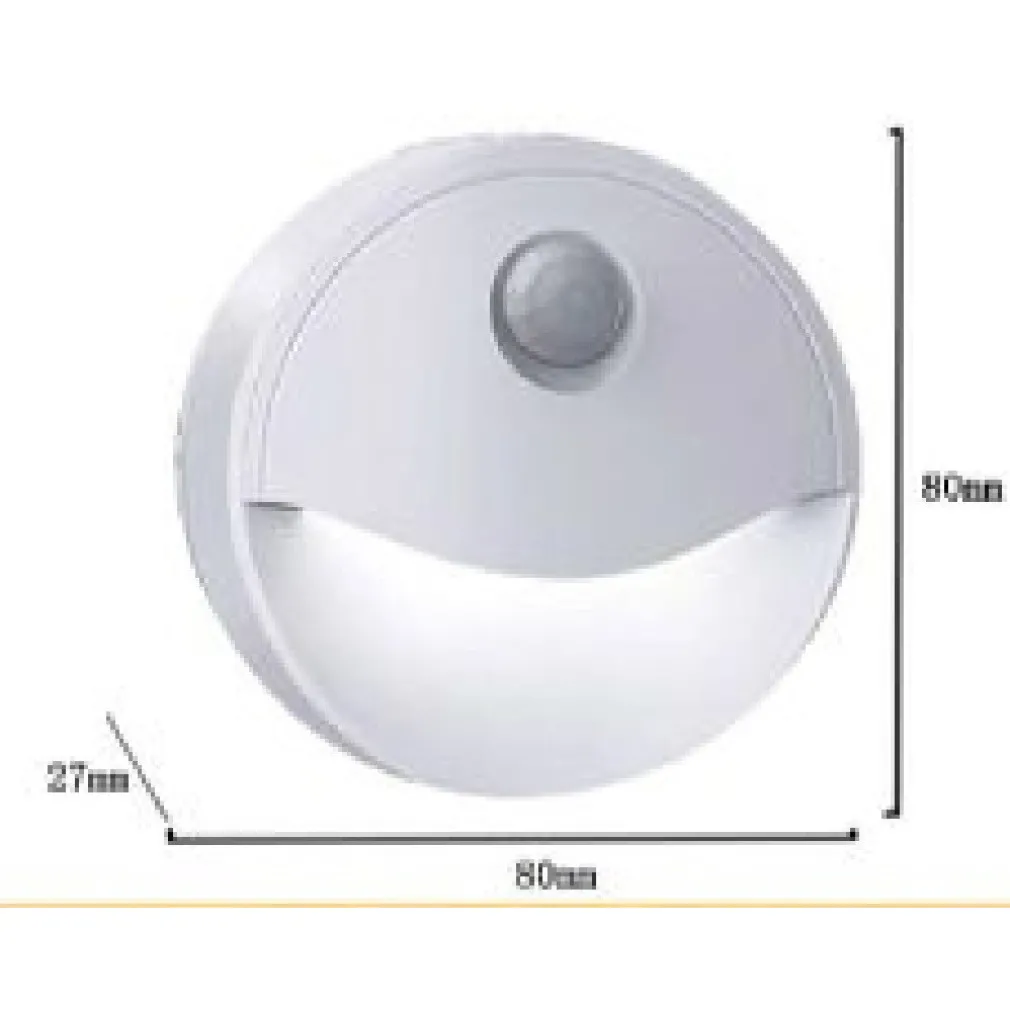LUCE SENSORE DI MOVIMENTO LED CASA CREPUSCOLARE NOTTURNA ARMADI PICCOLA TX-8374