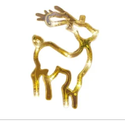 LUCI TENDE LED 12 LAMPADE CAMPANE ALBERI NATALE DECORAZIONI A CORRENTE BIANCO CALDO