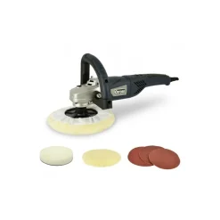 LUCIDATRICE ANGOLARE PER CARROZZIERE 180MM 1260W CON REGOLAZIONE GIRI PROF