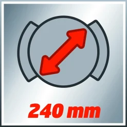 LUCIDATRICE ELETTRICA PER AUTO CARROZZERIA EINHELL CC-PO 90 ORBITALE ROTATIVA