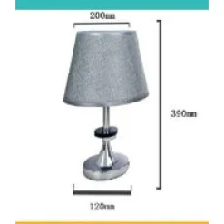 LUME LAMPADA DA TAVOLO ABAT JOUR COMODINO COMÒ ARREDO CAMERA CASA LUCE TX-9770