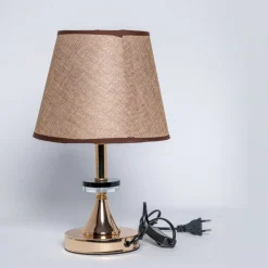 LUME LAMPADA DA TAVOLO ABAT JOUR COMODINO COMÒ ARREDO CAMERA CASA LUCE TX-9770