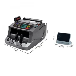 MACCHINA CONTA BANCONOTE AUTOMATICO MULTI VALUTA RIVELATORE DI BANCONOTE FALSE