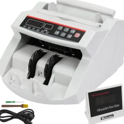 MACCHINA CONTABANCONOTE E RILEVATORE PROFESSIONALE VERIFICA BANCONOTE FALSEE 999