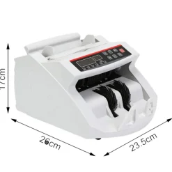 MACCHINA CONTABANCONOTE E RILEVATORE PROFESSIONALE VERIFICA BANCONOTE FALSEE 999