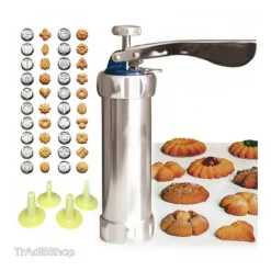MACCHINA SIRINGA PER BISCOTTI DOLCI FATTI IN CASA CUCINA CAKE DESIGN + FORMINE