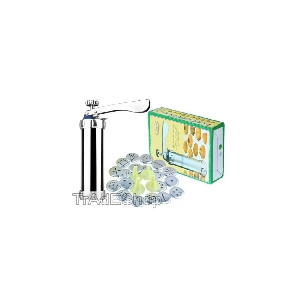 MACCHINA SIRINGA PER BISCOTTI DOLCI FATTI IN CASA CUCINA CAKE DESIGN + FORMINE